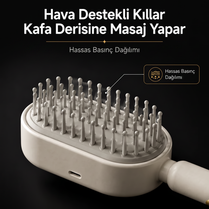 Before Nine™ Buharlı Saç Bakım Fırçası